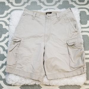 Abercombia and Fitch Cargo Shorts Size